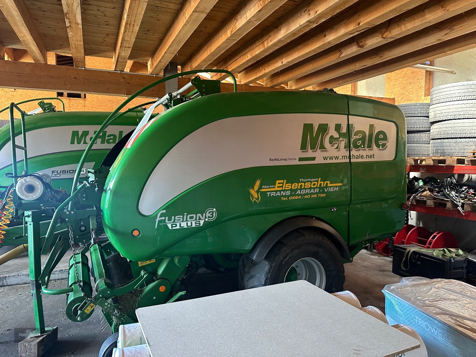 Rundballenpresse typu McHale Fusion 3 Plus, Gebrauchtmaschine w Rankweil (Zdjęcie 5)