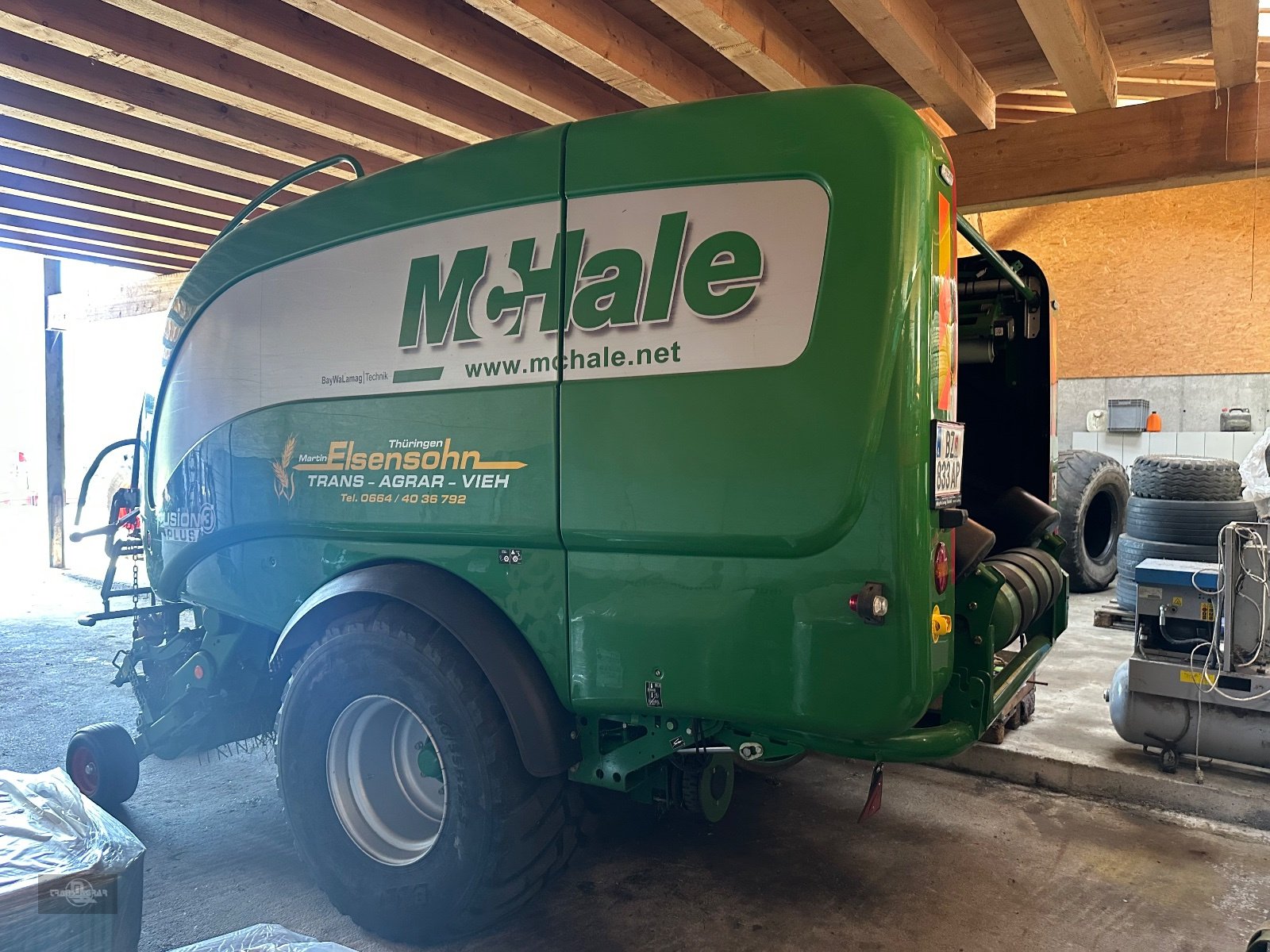 Rundballenpresse typu McHale Fusion 3 Plus, Gebrauchtmaschine w Rankweil (Zdjęcie 8)