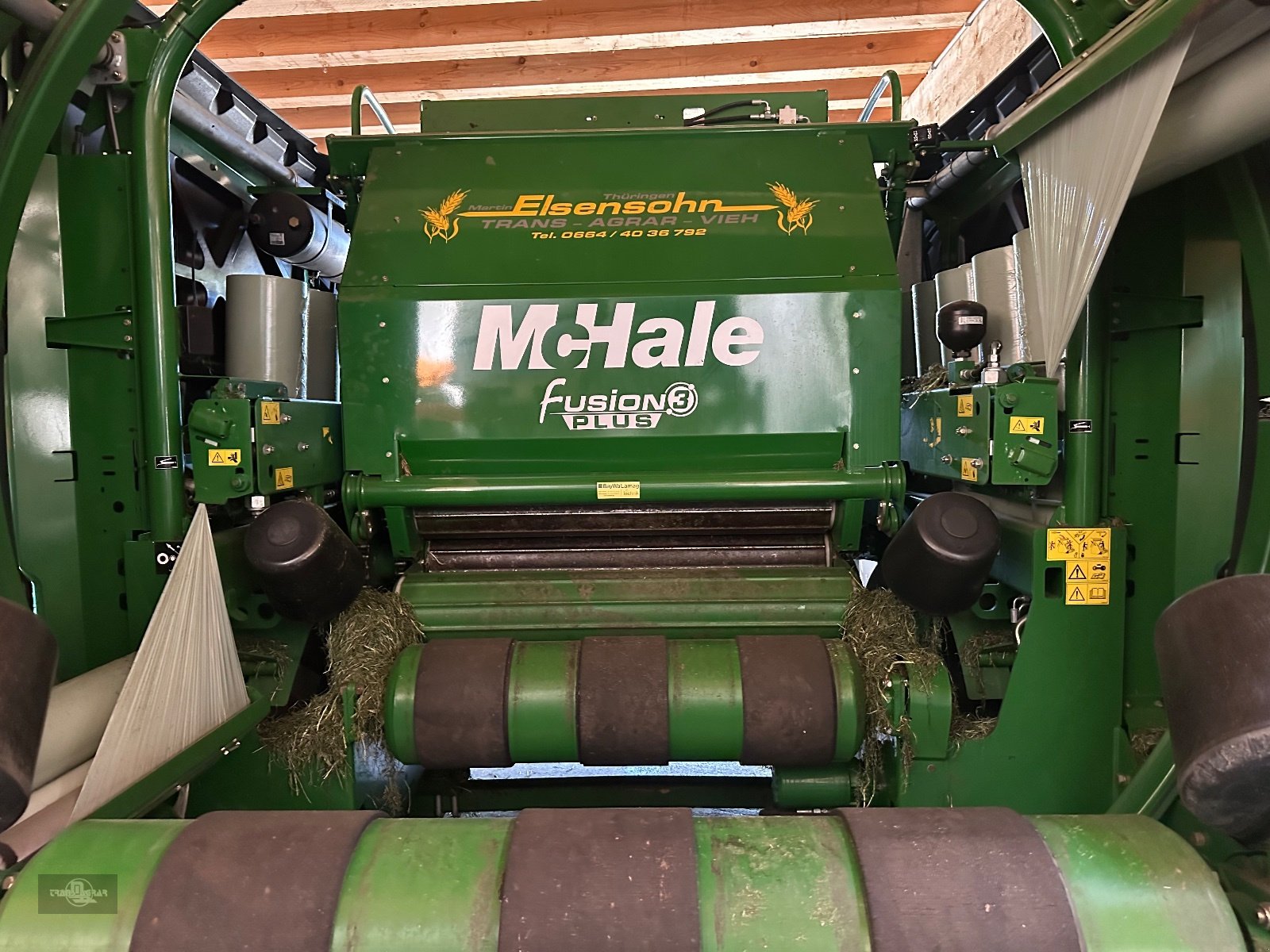 Rundballenpresse typu McHale Fusion 3 Plus, Gebrauchtmaschine w Rankweil (Zdjęcie 11)