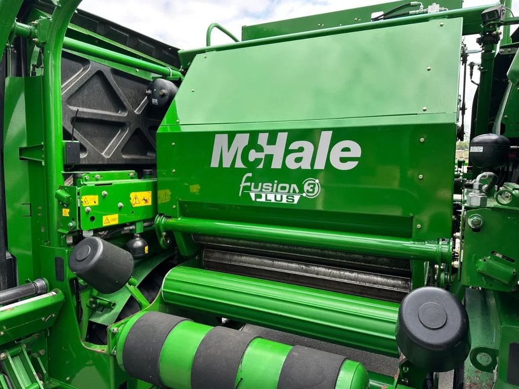Rundballenpresse a típus McHale Fusion 3 plus, Gebrauchtmaschine ekkor: BENNEKOM (Kép 10)
