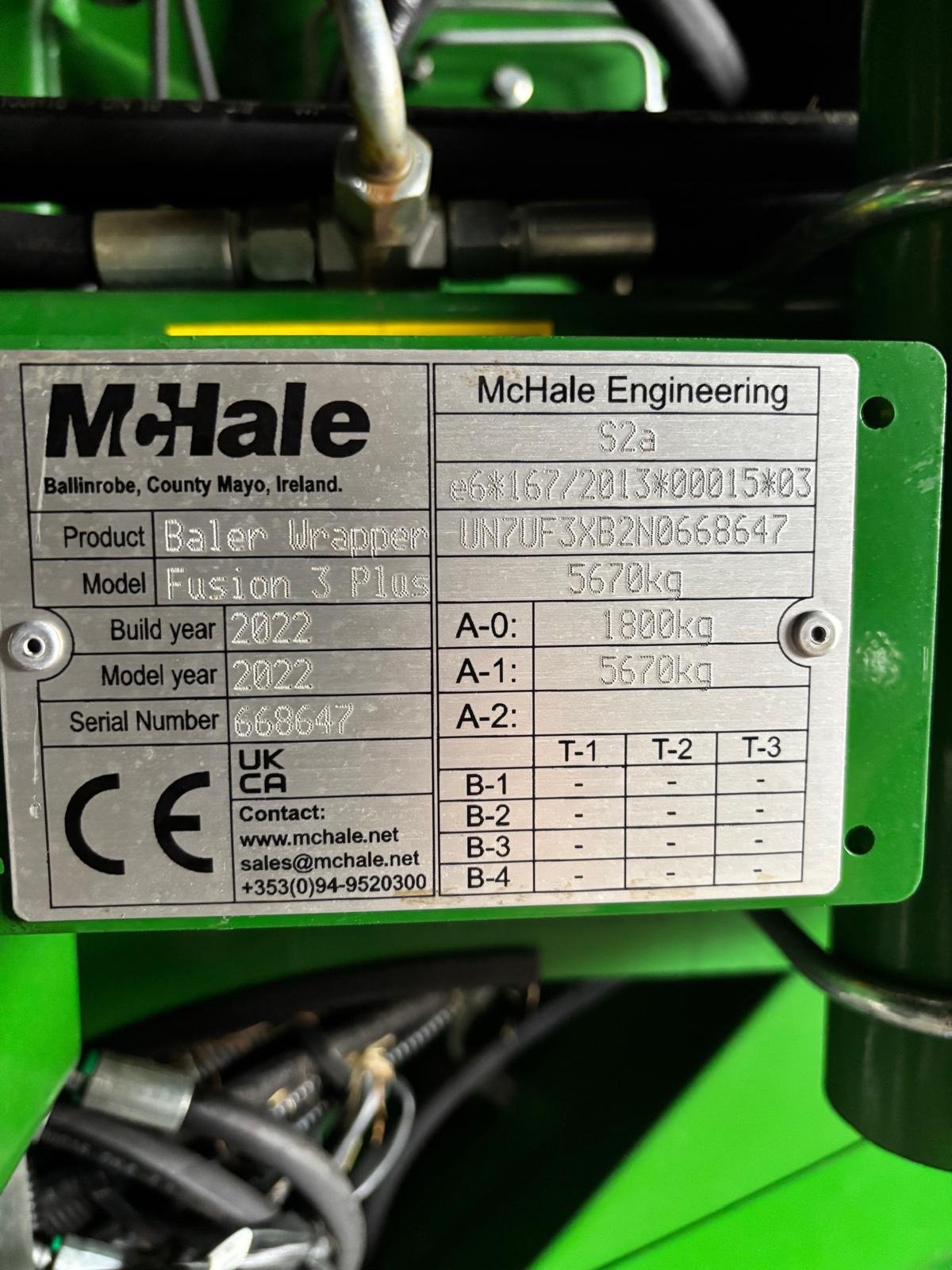 Rundballenpresse vrste McHale Fusion 3 Plus, Gebrauchtmaschine v Wiedergeltingen (Slika 6)