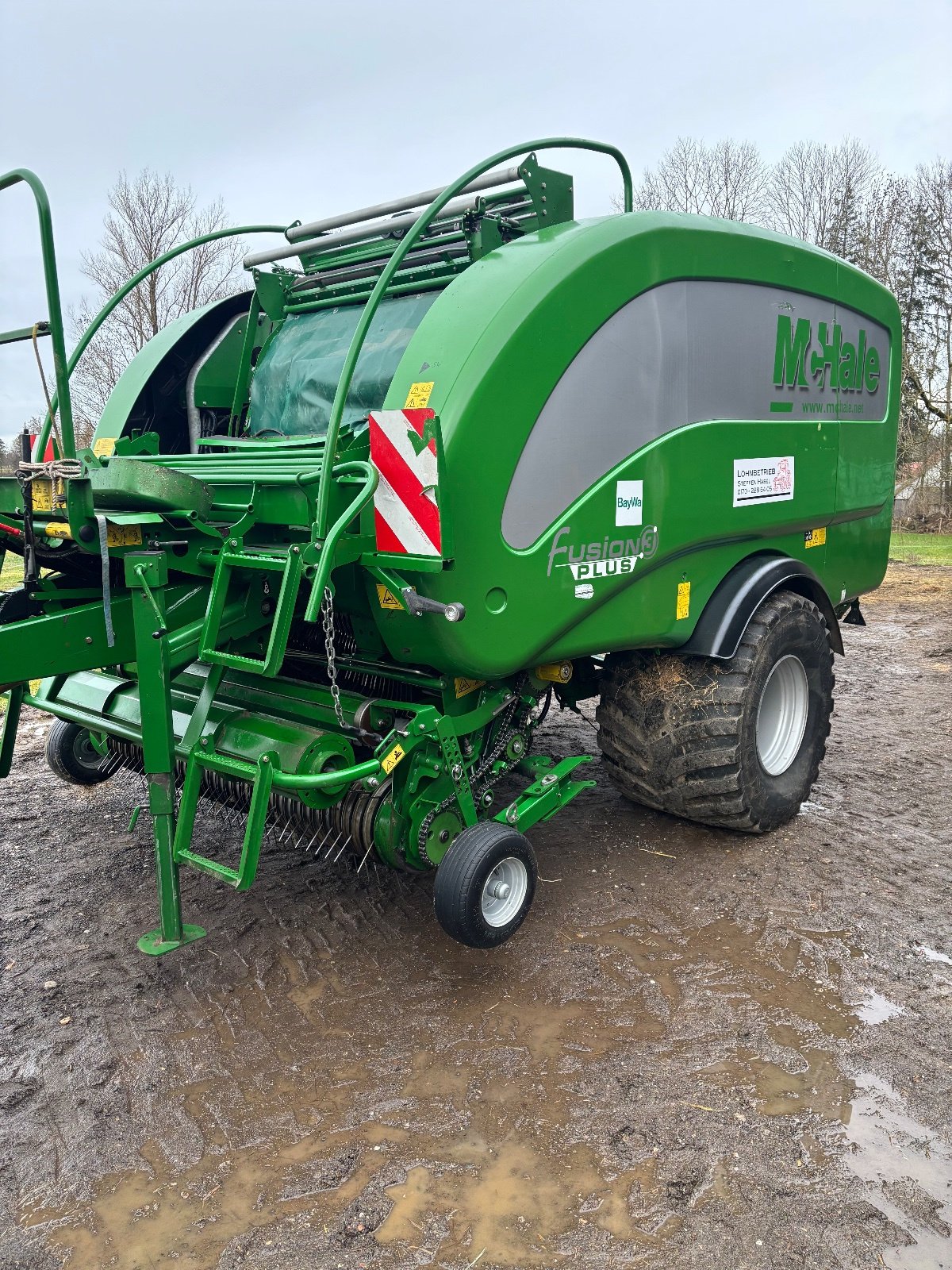 Rundballenpresse tip McHale Fusion 3 Plus, Gebrauchtmaschine in Memmingen (Poză 1)