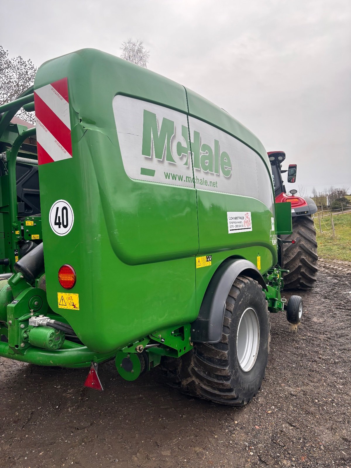 Rundballenpresse tip McHale Fusion 3 Plus, Gebrauchtmaschine in Memmingen (Poză 2)