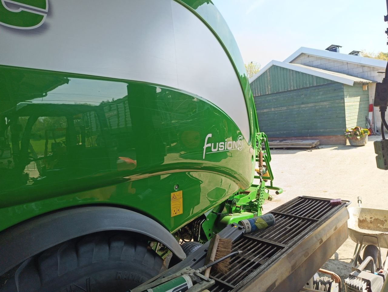 Rundballenpresse tip McHale Fusion 3, Gebrauchtmaschine in Haarle (Poză 4)