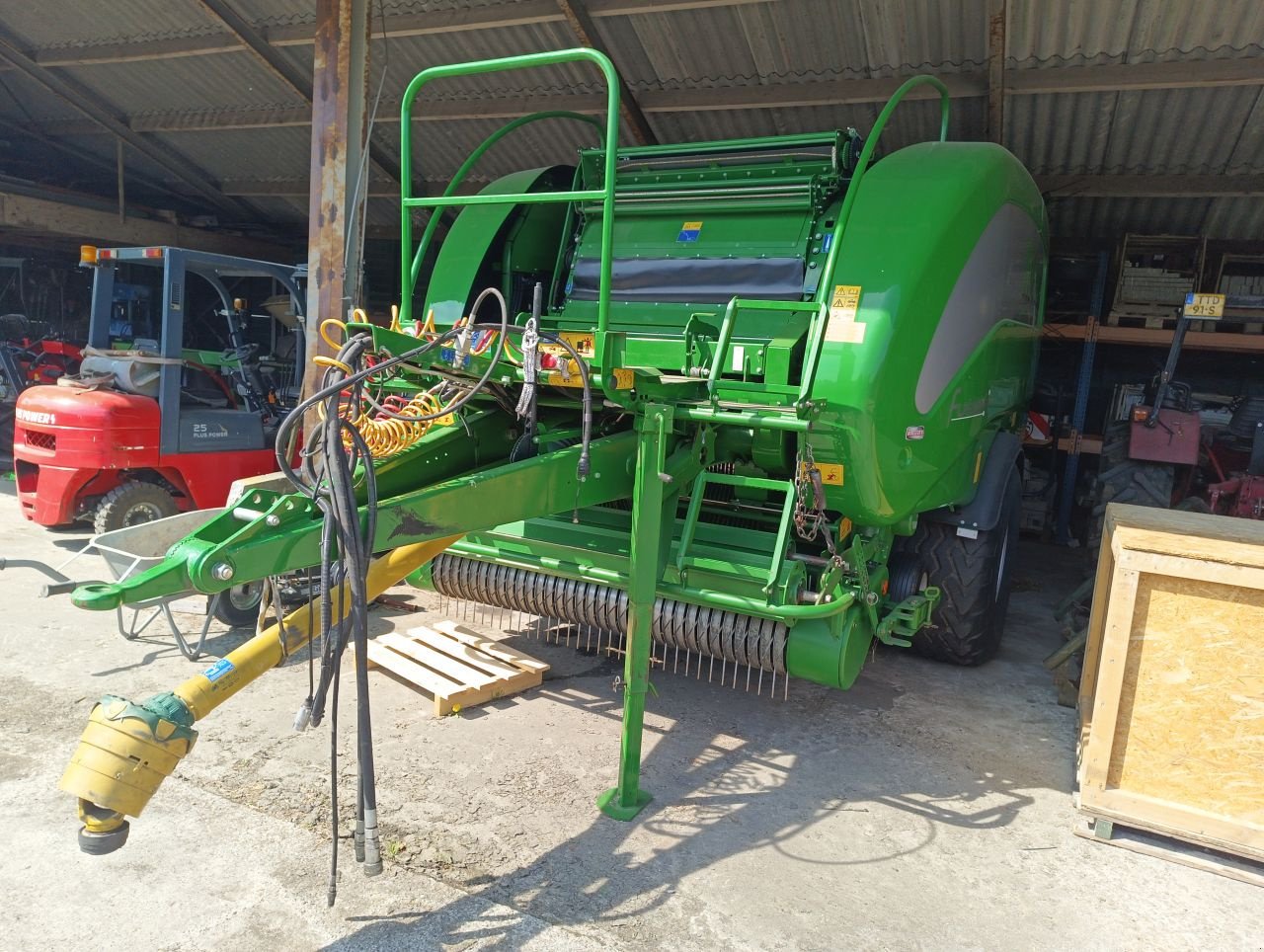 Rundballenpresse tip McHale Fusion 3, Gebrauchtmaschine in Haarle (Poză 9)