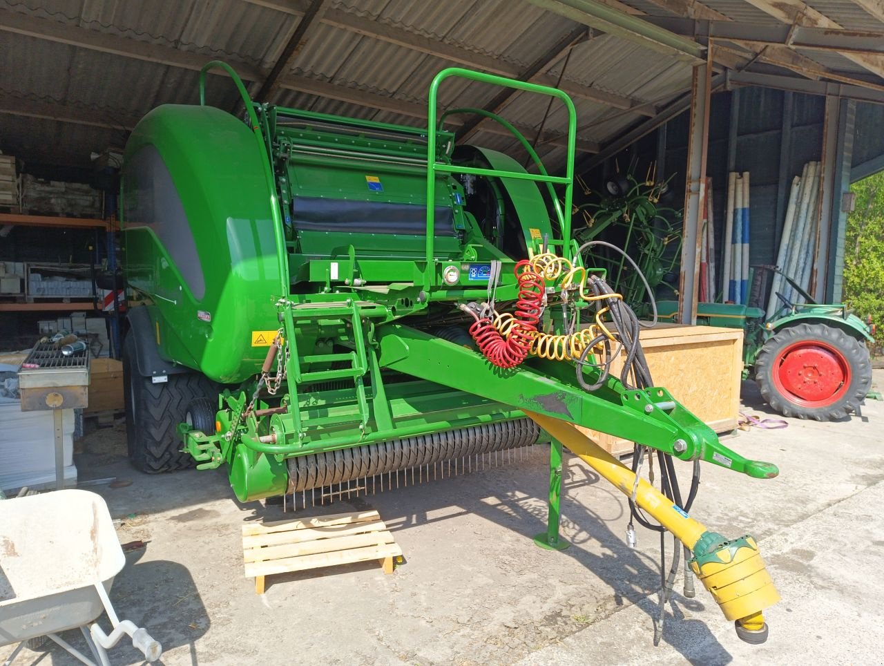 Rundballenpresse tip McHale Fusion 3, Gebrauchtmaschine in Haarle (Poză 10)