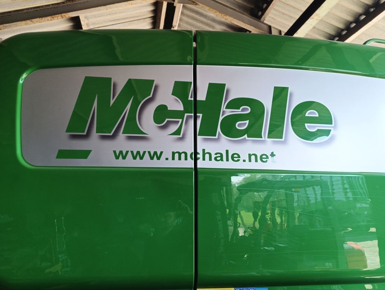 Rundballenpresse tip McHale Fusion 3, Gebrauchtmaschine in Haarle (Poză 3)