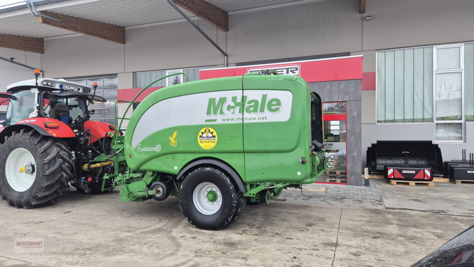 Rundballenpresse tipa McHale Fusion 3, Gebrauchtmaschine u Luizhausen-Lonsee (Slika 12)