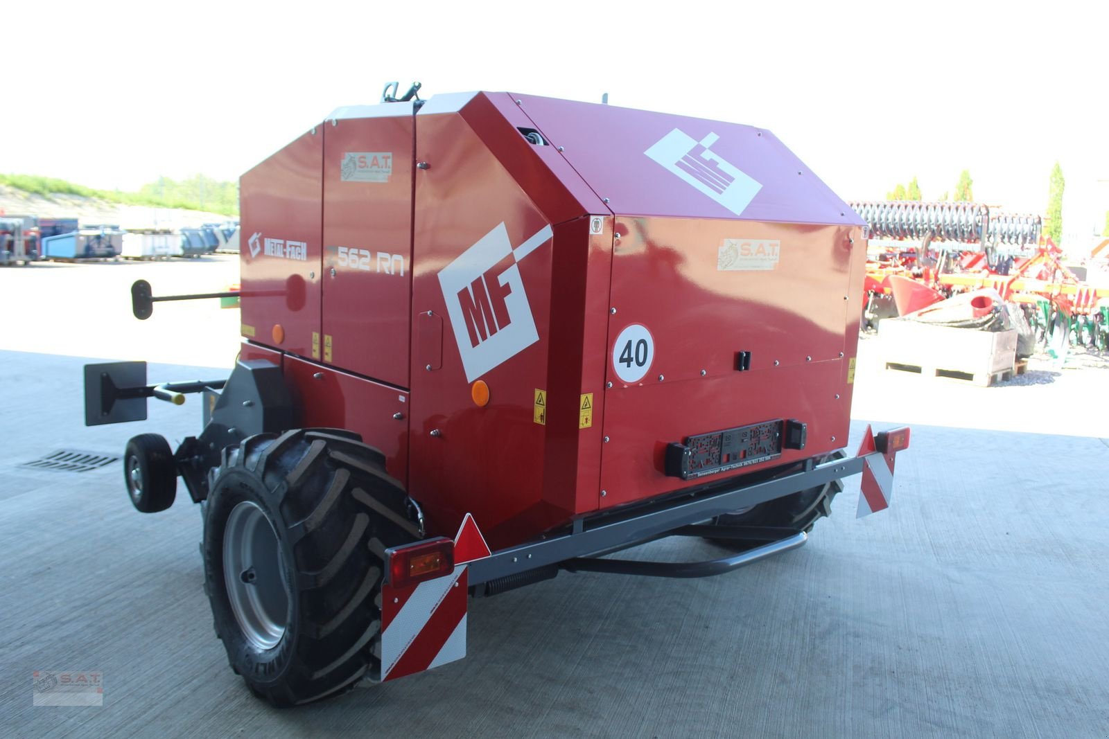 Rundballenpresse des Typs Metal-Fach RN 562-Ballenpresse, Neumaschine in Eberschwang (Bild 5)