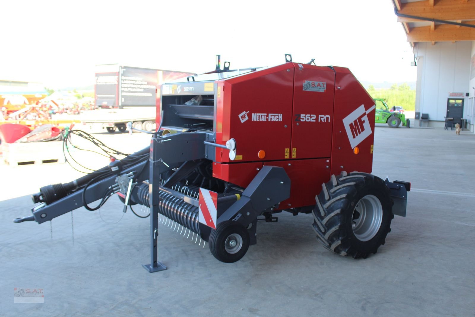 Rundballenpresse des Typs Metal-Fach RN 562-Ballenpresse, Neumaschine in Eberschwang (Bild 8)