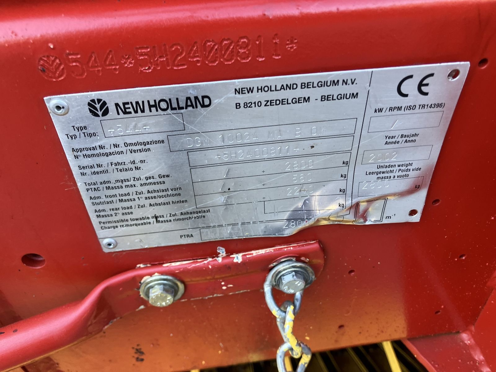 Rundballenpresse typu New Holland 548 CC, Gebrauchtmaschine v Villach (Obrázek 11)