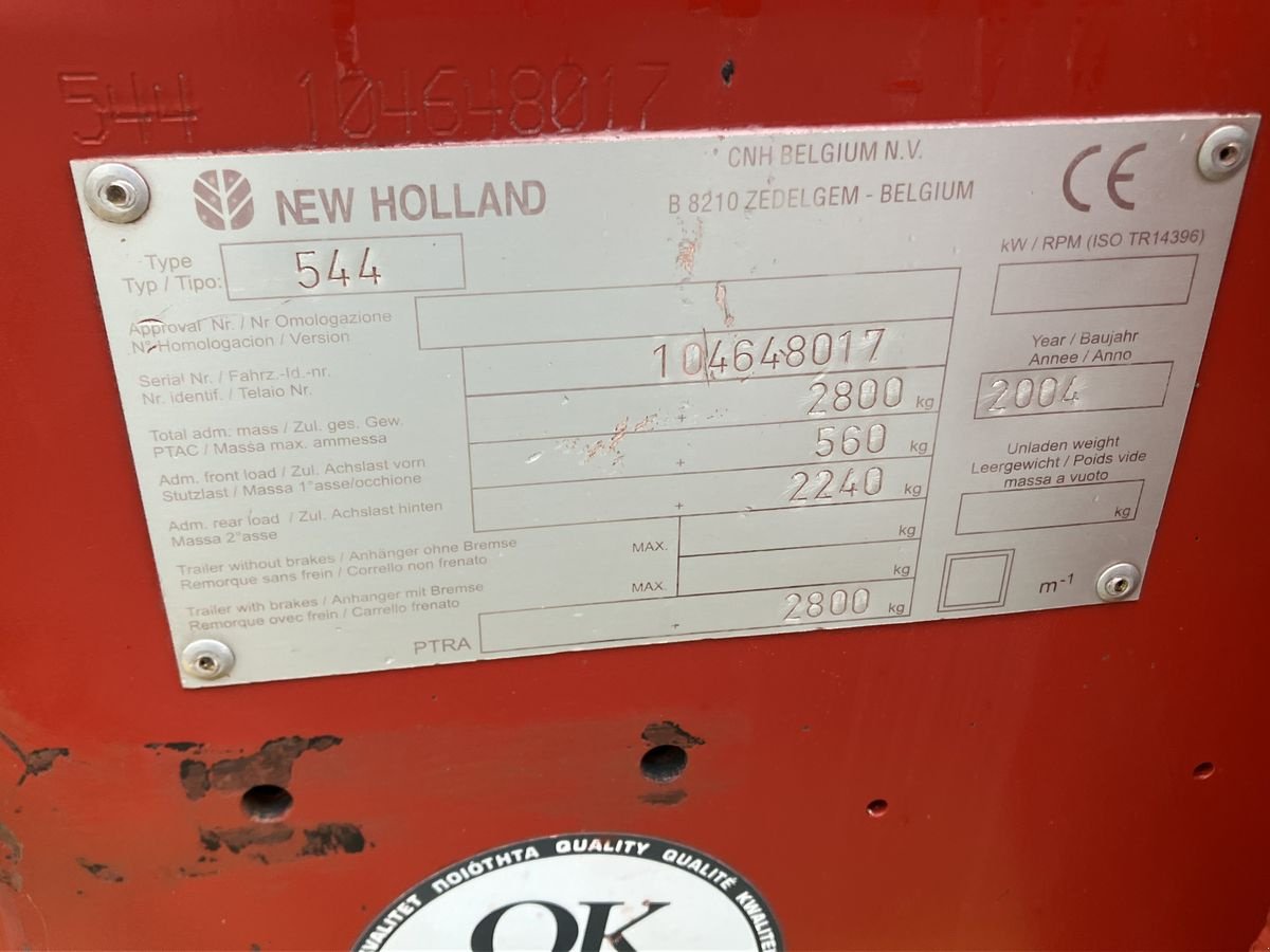 Rundballenpresse des Typs New Holland 548 CC, Gebrauchtmaschine in Villach (Bild 6)