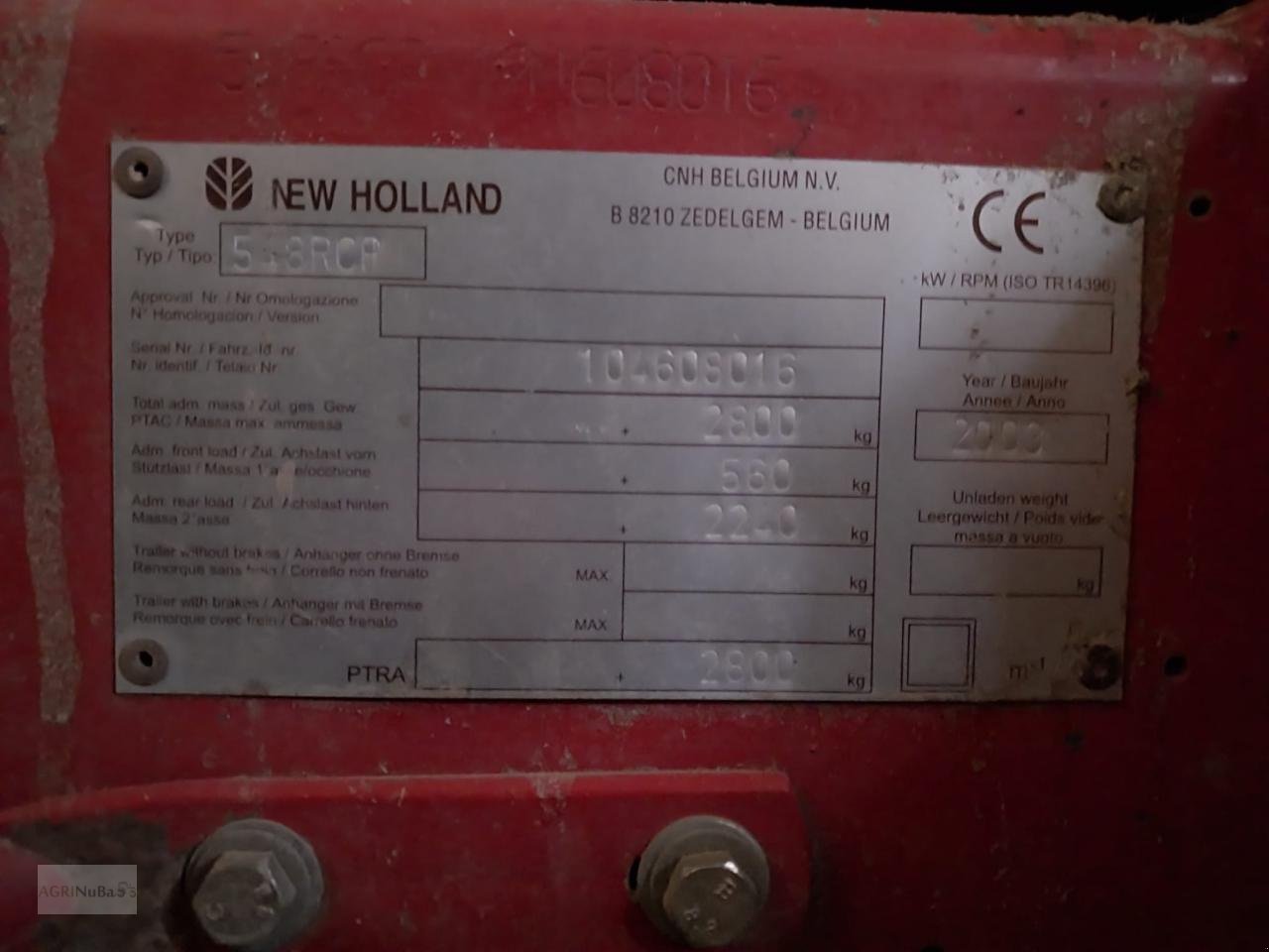 Rundballenpresse des Typs New Holland 548 Crop Cutter, Gebrauchtmaschine in Prenzlau (Bild 14)