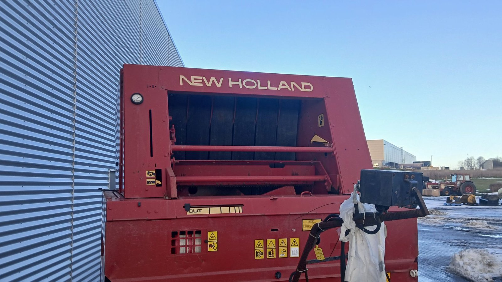 Rundballenpresse типа New Holland 650, Gebrauchtmaschine в Horsens (Фотография 7)