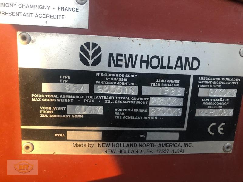 Rundballenpresse des Typs New Holland 654, Gebrauchtmaschine in Waldkappel (Bild 11)