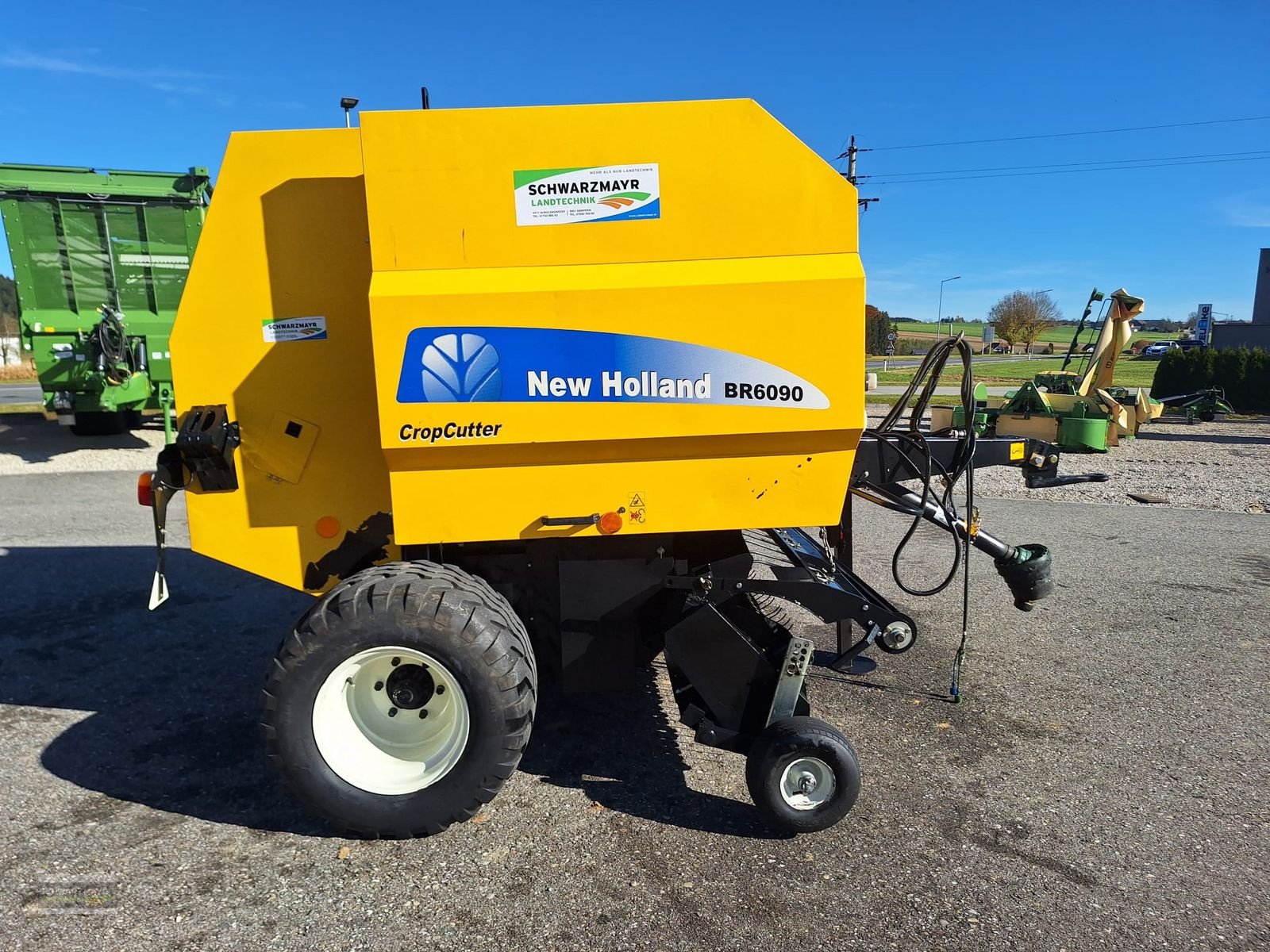 Rundballenpresse типа New Holland BR 6090, Gebrauchtmaschine в Gampern (Фотография 9)