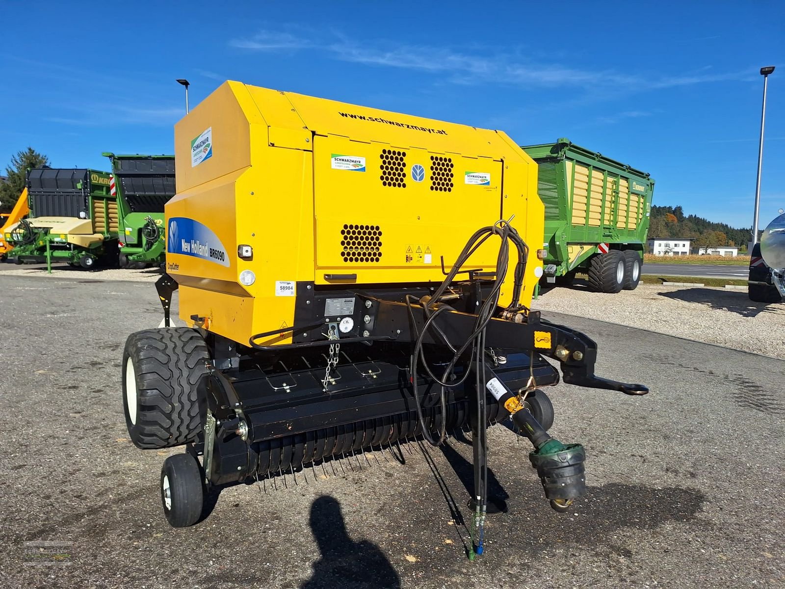 Rundballenpresse типа New Holland BR 6090, Gebrauchtmaschine в Gampern (Фотография 10)