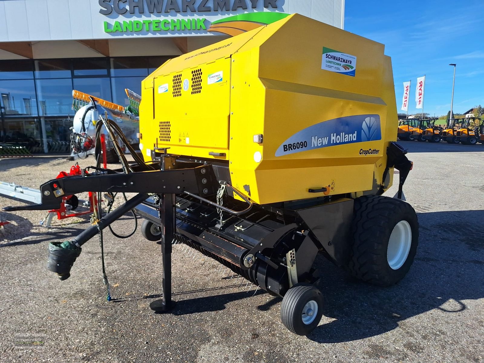 Rundballenpresse типа New Holland BR 6090, Gebrauchtmaschine в Gampern (Фотография 3)