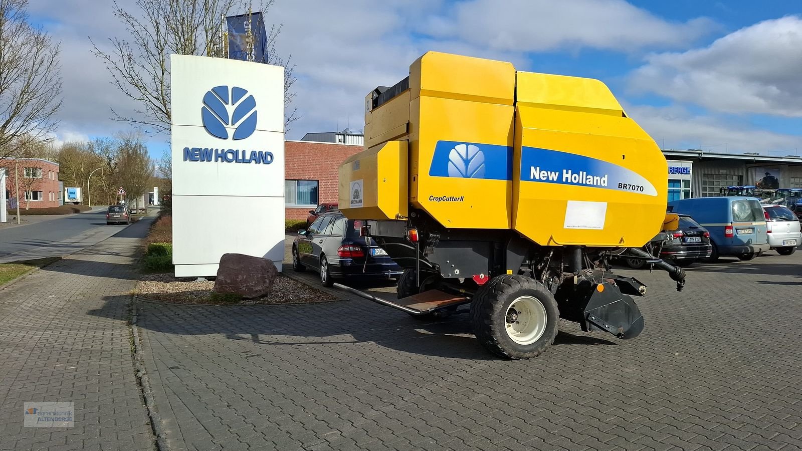 Rundballenpresse типа New Holland BR 7070, Gebrauchtmaschine в Altenberge (Фотография 1)