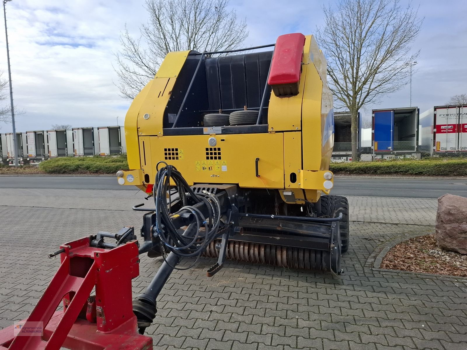 Rundballenpresse del tipo New Holland BR 7070, Gebrauchtmaschine In Altenberge (Immagine 7)