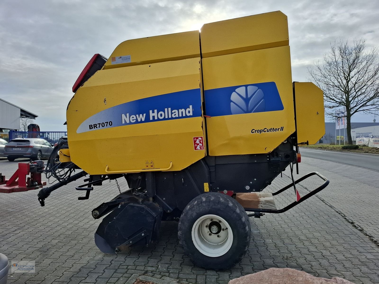 Rundballenpresse del tipo New Holland BR 7070, Gebrauchtmaschine In Altenberge (Immagine 5)