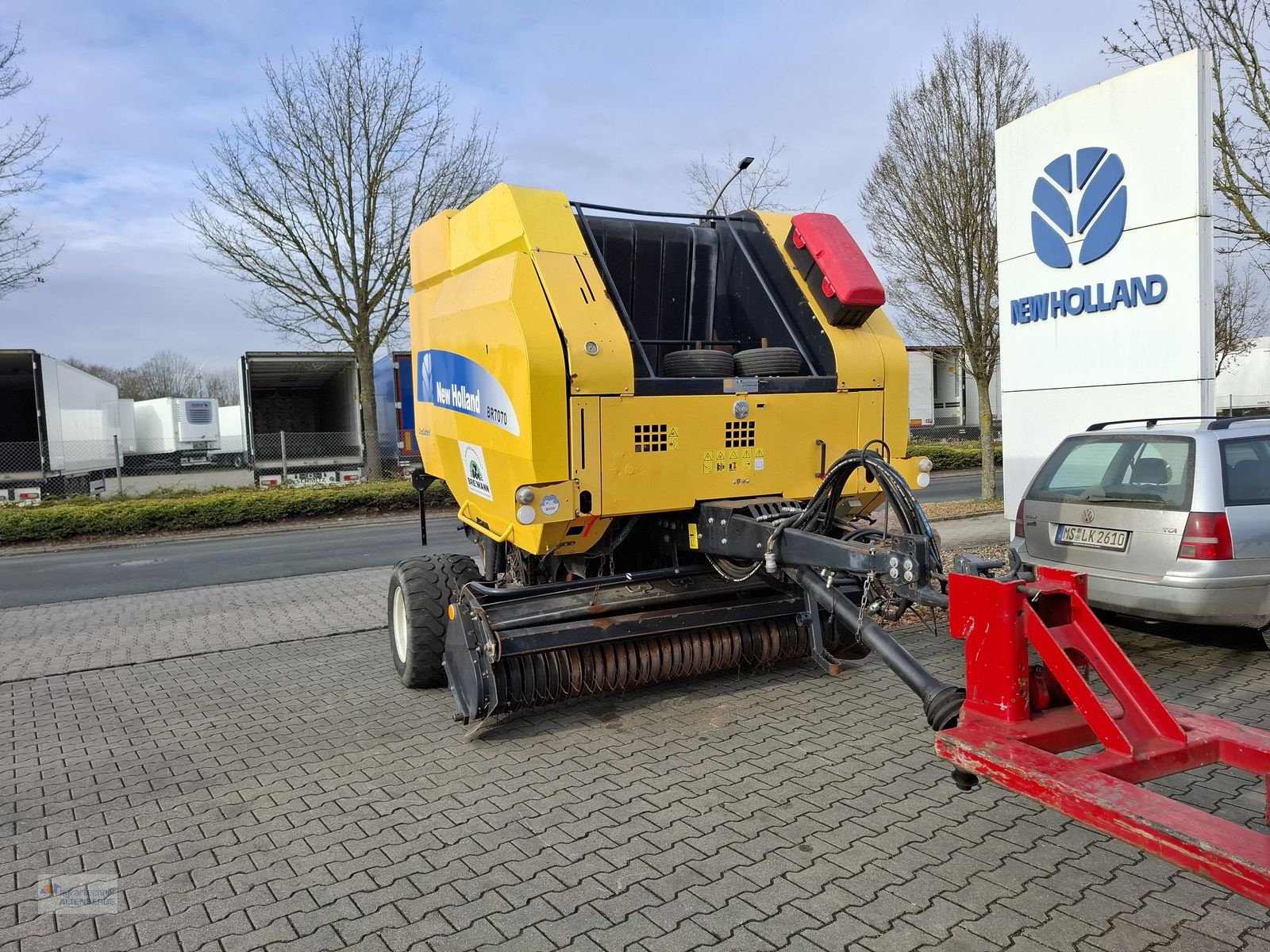 Rundballenpresse del tipo New Holland BR 7070, Gebrauchtmaschine In Altenberge (Immagine 9)