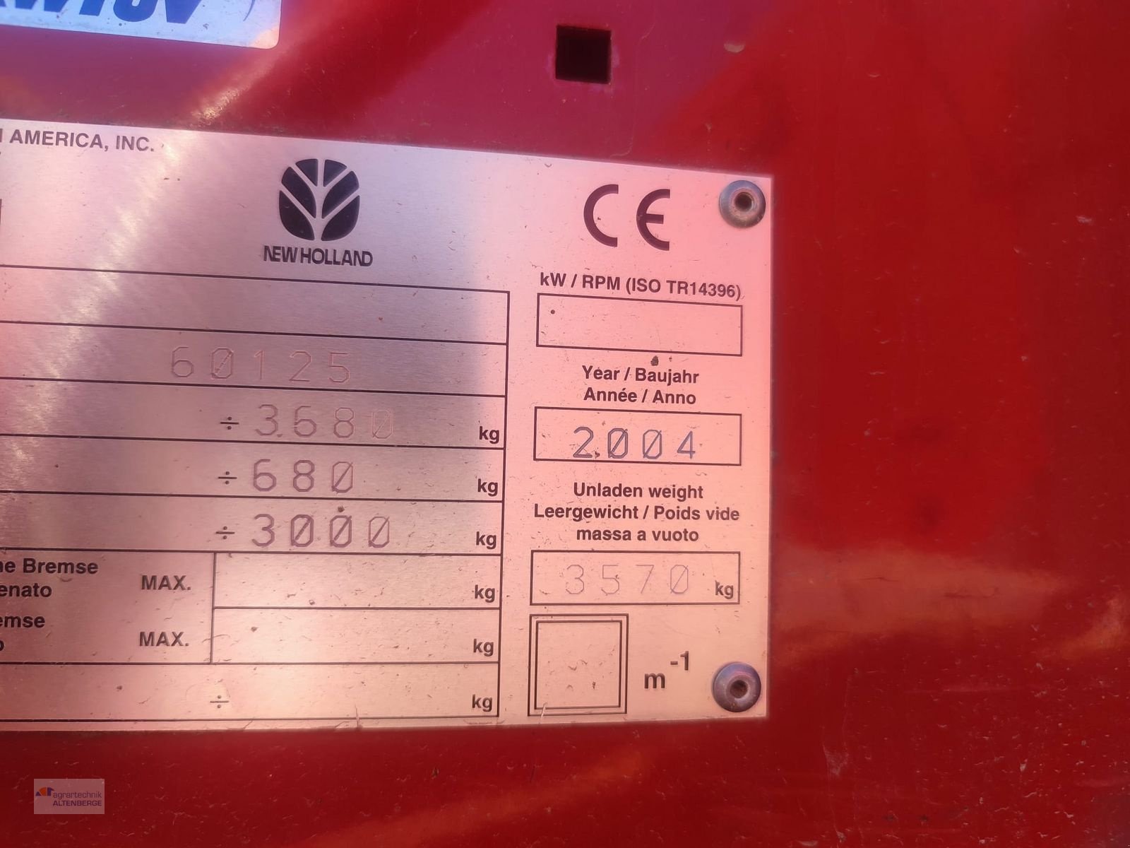 Rundballenpresse typu New Holland BR 750, Gebrauchtmaschine v Altenberge (Obrázek 7)