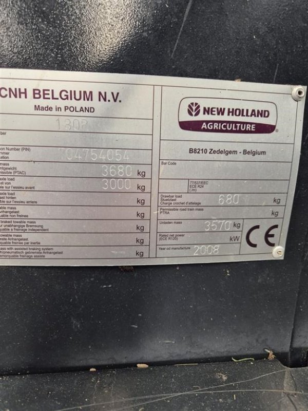 Rundballenpresse des Typs New Holland BR7070 med rotorsnitter Snitter, Gebrauchtmaschine in Aulum (Bild 10)