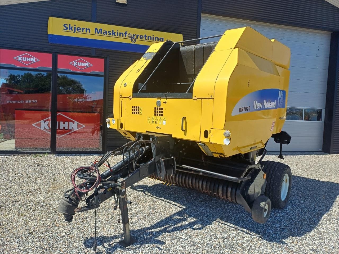 Rundballenpresse des Typs New Holland BR7070, Gebrauchtmaschine in Skjern (Bild 1)