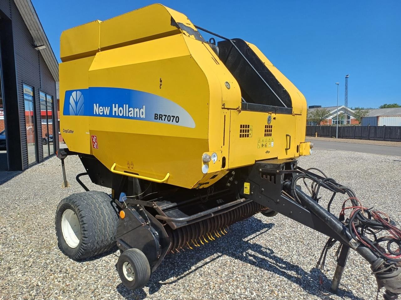 Rundballenpresse des Typs New Holland BR7070, Gebrauchtmaschine in Skjern (Bild 4)