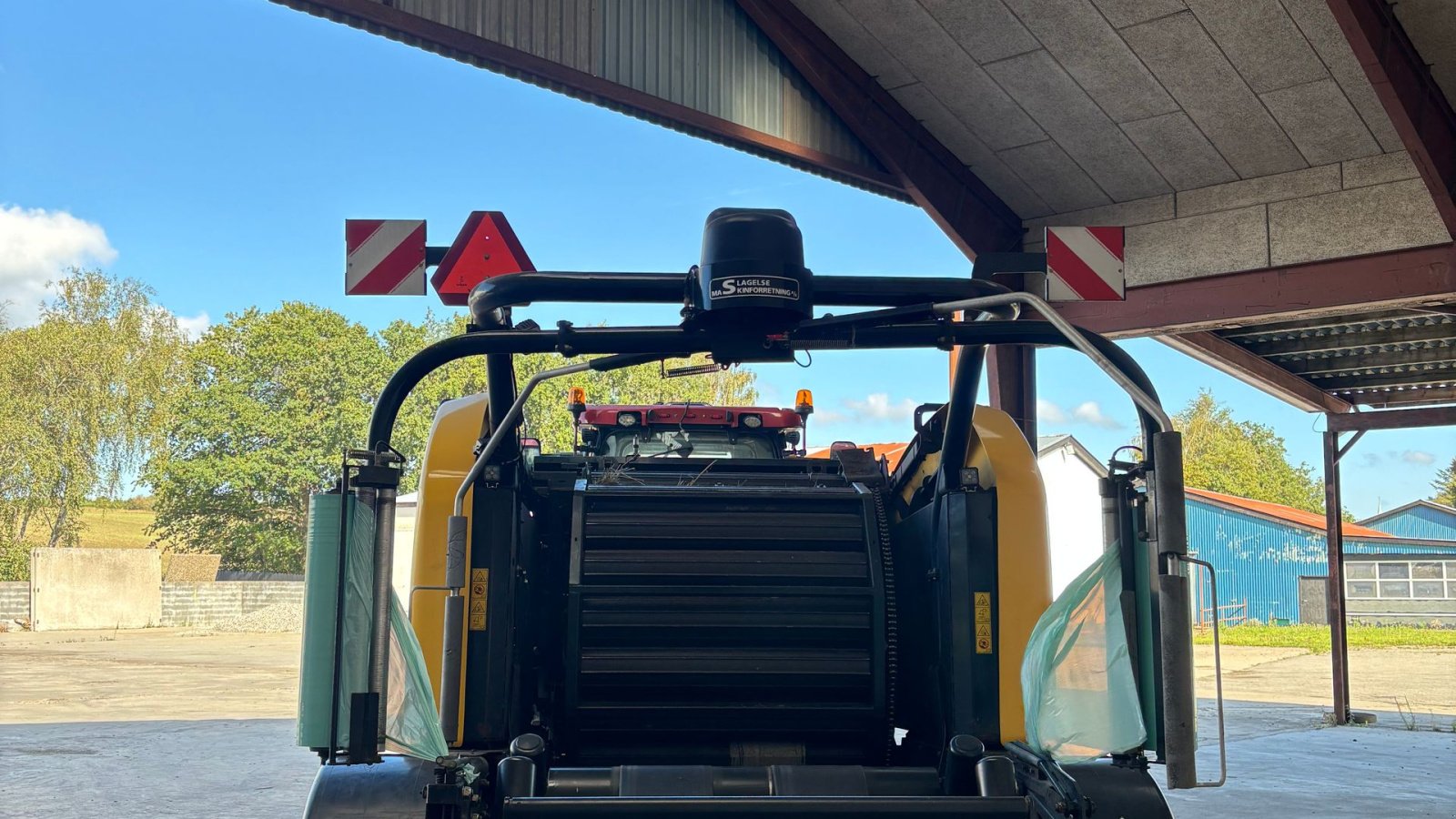 Rundballenpresse typu New Holland RB 125 Wrap indpakker, Gebrauchtmaschine v Bælum (Obrázek 5)