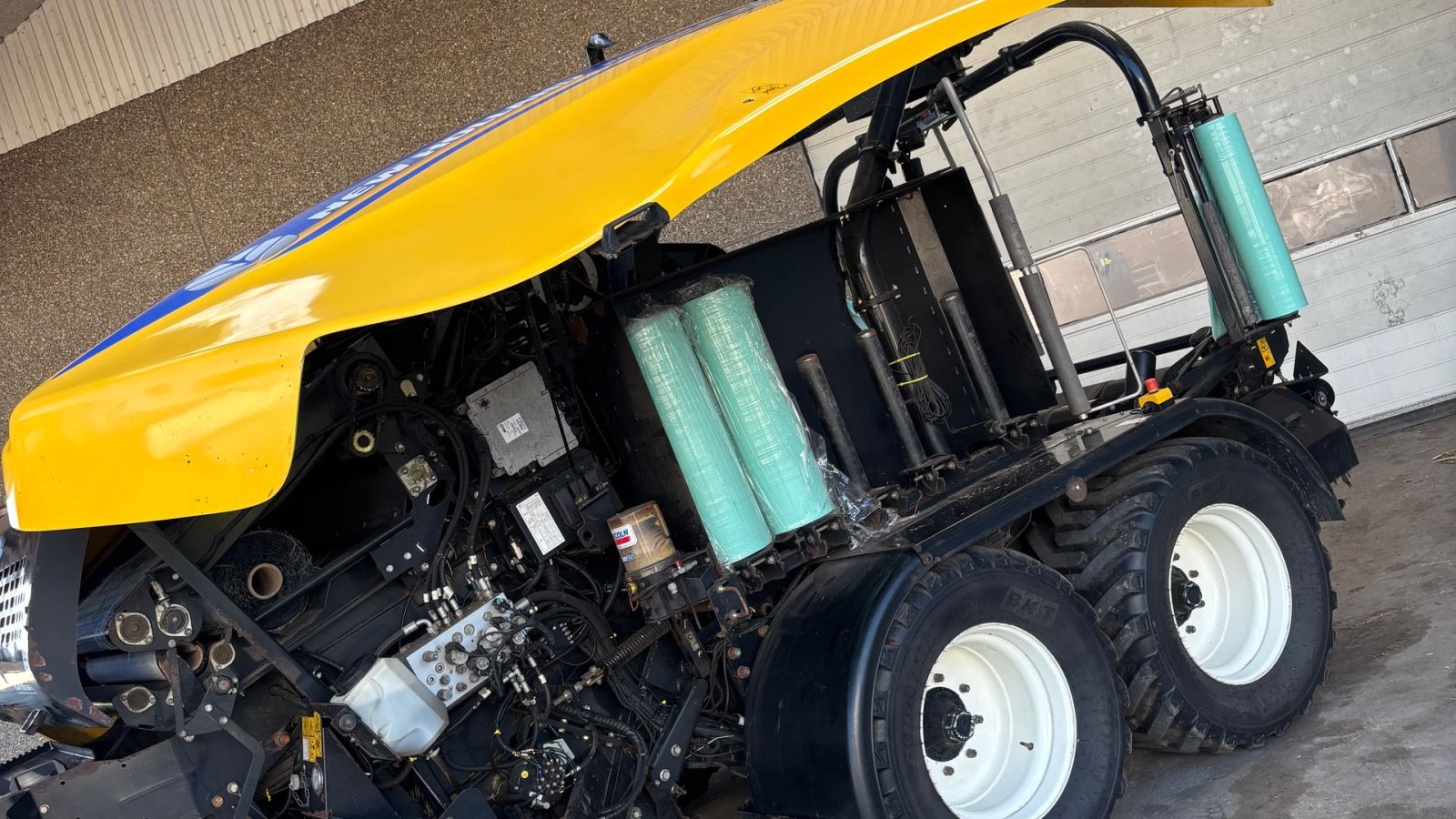 Rundballenpresse typu New Holland RB 125 Wrap indpakker, Gebrauchtmaschine v Bælum (Obrázek 6)