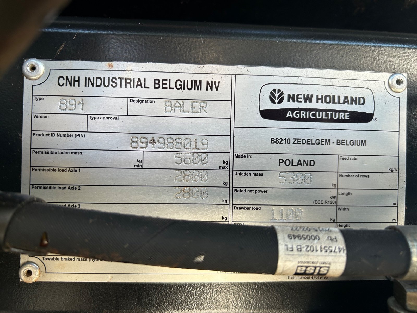 Rundballenpresse типа New Holland RB 135 Ultra Combi, Gebrauchtmaschine в Inzell (Фотография 14)