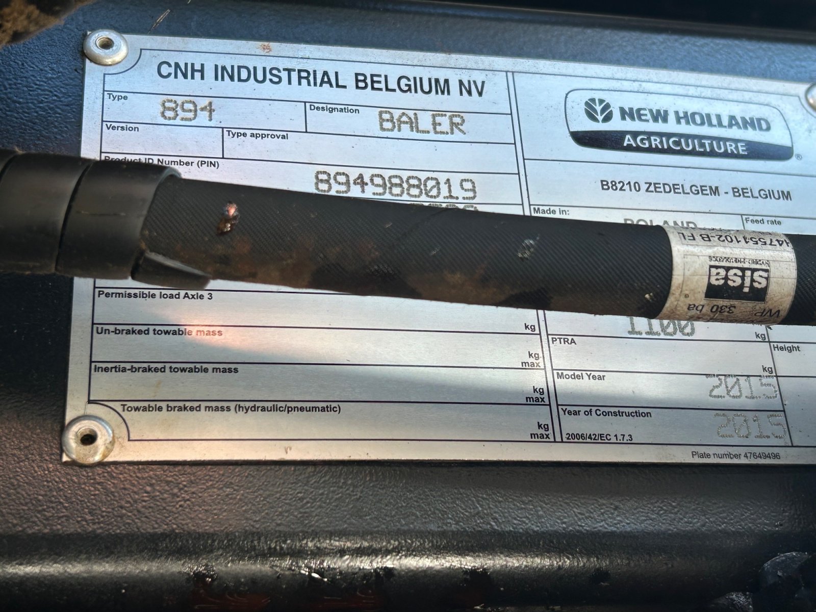 Rundballenpresse типа New Holland RB 135 Ultra Combi, Gebrauchtmaschine в Inzell (Фотография 15)