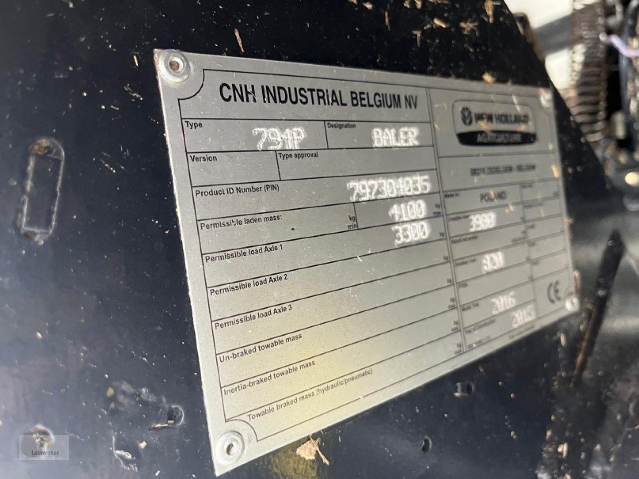 Rundballenpresse tip New Holland RB 180 C, Gebrauchtmaschine in Neuhof - Dorfborn (Poză 10)