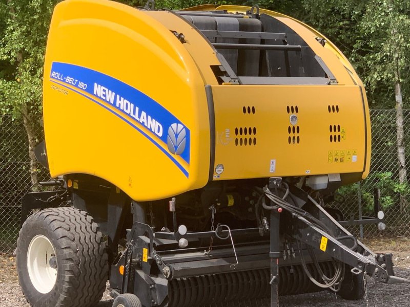 Rundballenpresse des Typs New Holland RB 180  CropCutter New Holland Roll-Belt 180 Crop-Cutter, Gebrauchtmaschine in Tinglev (Bild 1)