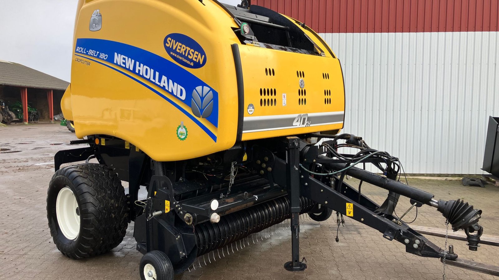 Rundballenpresse typu New Holland RB 180  CropCutter, Gebrauchtmaschine v Roskilde (Obrázek 5)