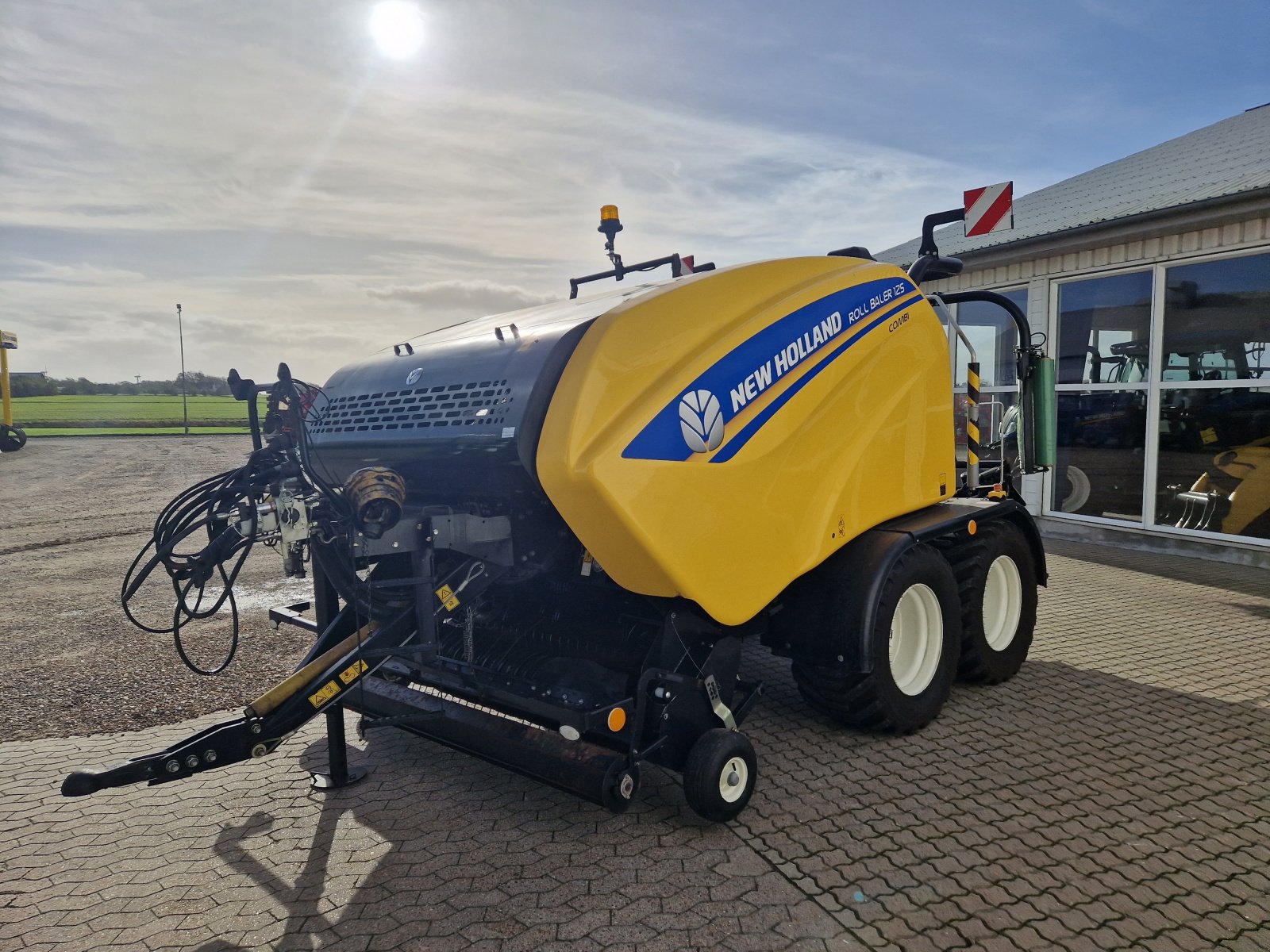 Rundballenpresse des Typs New Holland ROLL BALER 125 COMBI, Gebrauchtmaschine in Thisted (Bild 3)