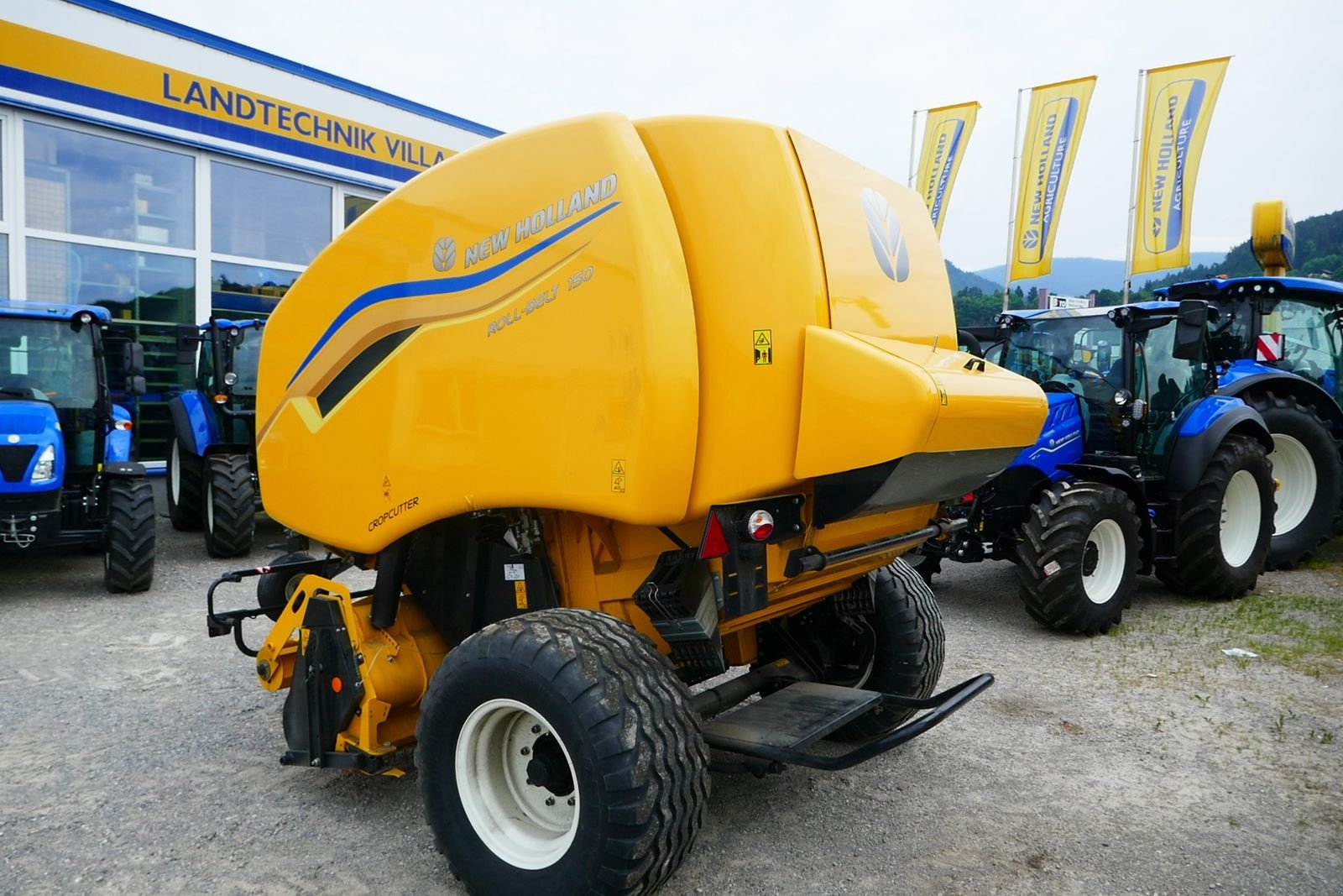 Rundballenpresse del tipo New Holland Roll Belt 150 CC, Gebrauchtmaschine en Villach (Imagen 5)