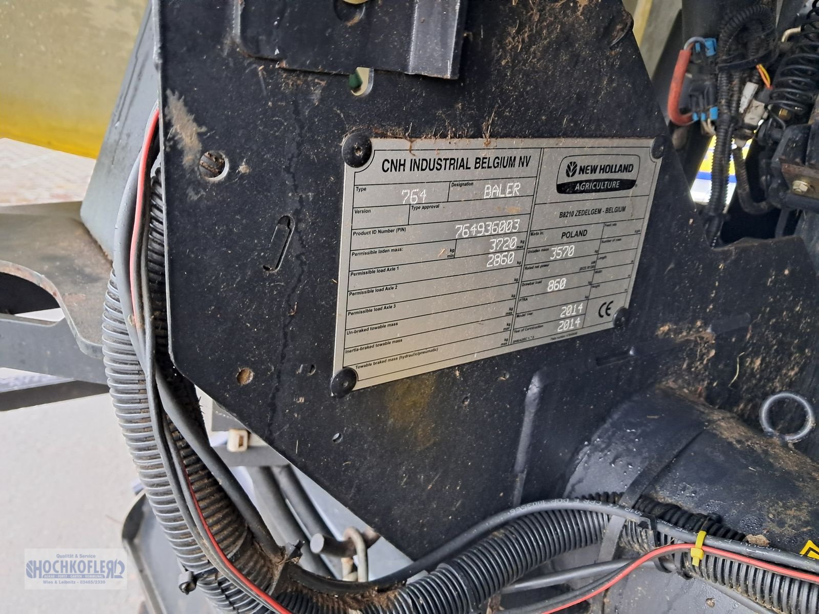 Rundballenpresse typu New Holland Roll-Belt 150, Gebrauchtmaschine v Wies (Obrázek 6)