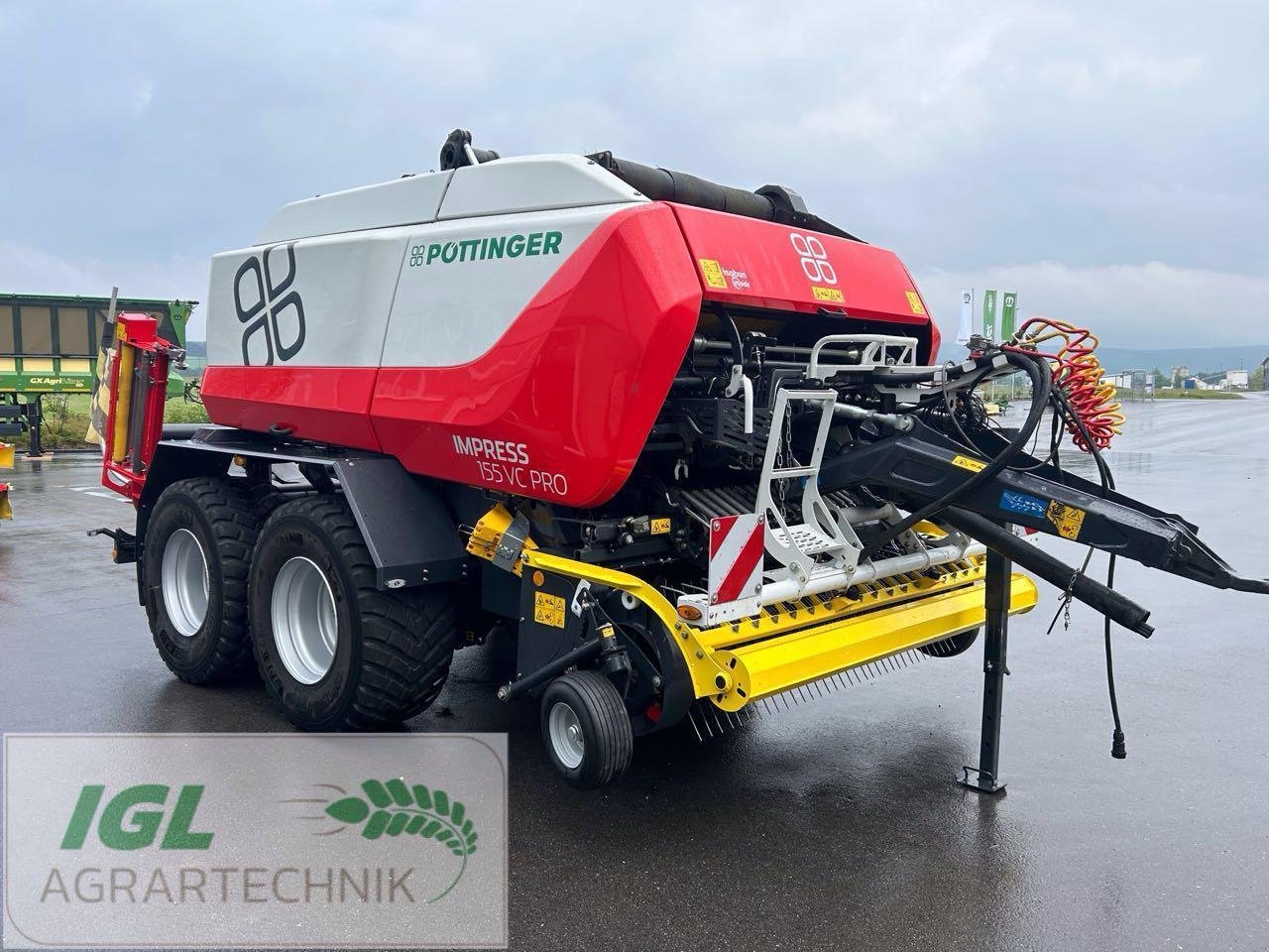 Rundballenpresse of the type Pöttinger Impress 155 V Pro, Gebrauchtmaschine in Nabburg (Picture 1)