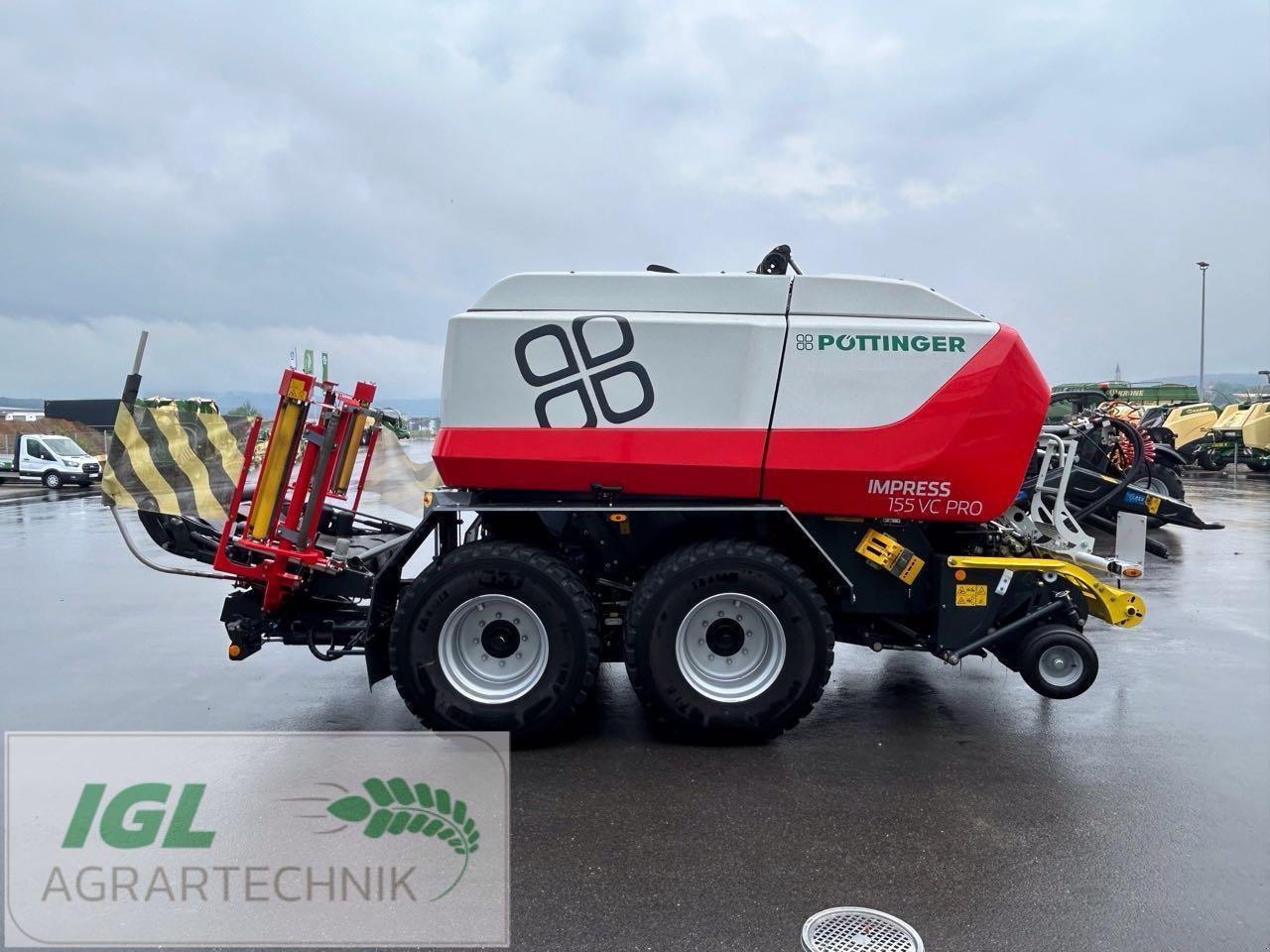 Rundballenpresse of the type Pöttinger Impress 155 V Pro, Gebrauchtmaschine in Nabburg (Picture 2)