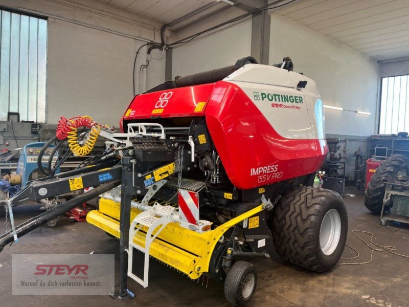 Rundballenpresse des Typs Pöttinger Impress 155V PRO, Gebrauchtmaschine in Kilb (Bild 1)