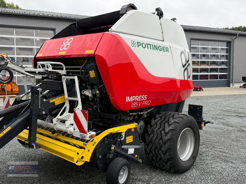 Rundballenpresse des Typs Pöttinger IMPRESS 185 V PRO, Gebrauchtmaschine in Lichtenfels (Bild 1)