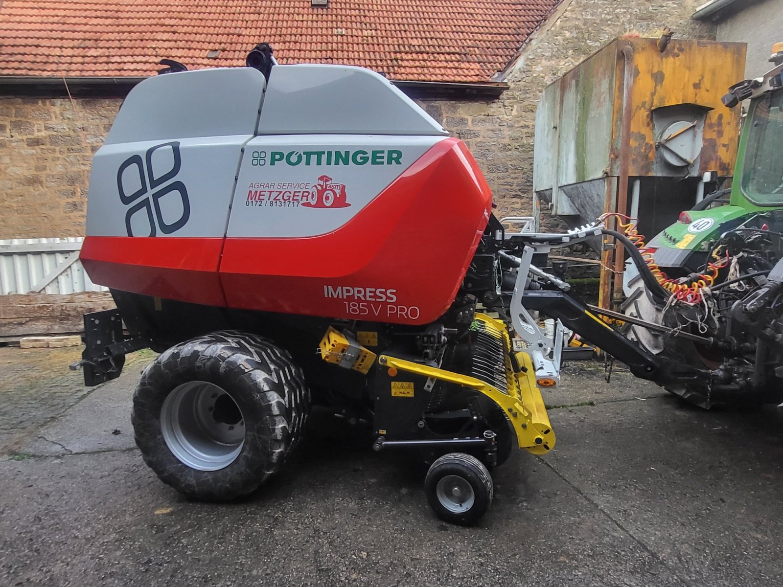 Rundballenpresse typu Pöttinger Impress 185 VC PRO, Gebrauchtmaschine v Gelchsheim (Obrázek 4)