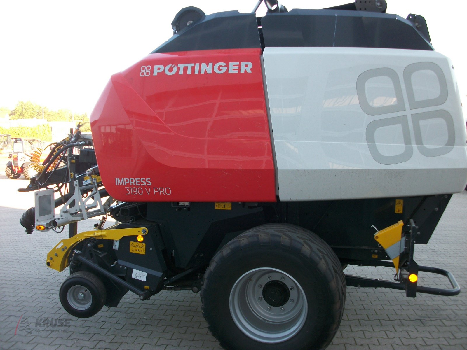 Rundballenpresse des Typs Pöttinger Impress 3190 V PRO, Gebrauchtmaschine in Fürstenau (Bild 7)
