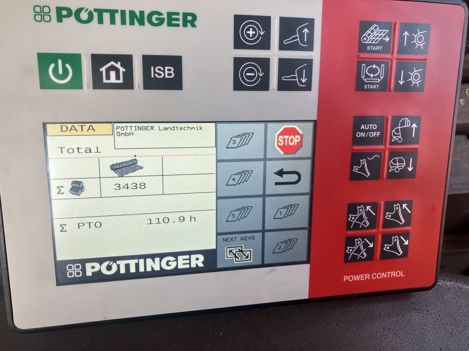 Rundballenpresse des Typs Pöttinger Impress 3190 V PRO, Gebrauchtmaschine in Bellenberg (Bild 3)