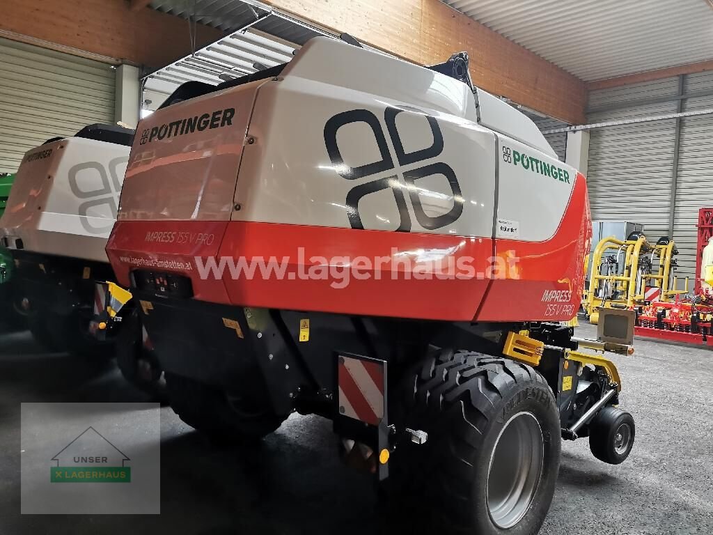 Rundballenpresse des Typs Pöttinger IMPRESS V155 PRO, Gebrauchtmaschine in Allhartsberg (Bild 3)