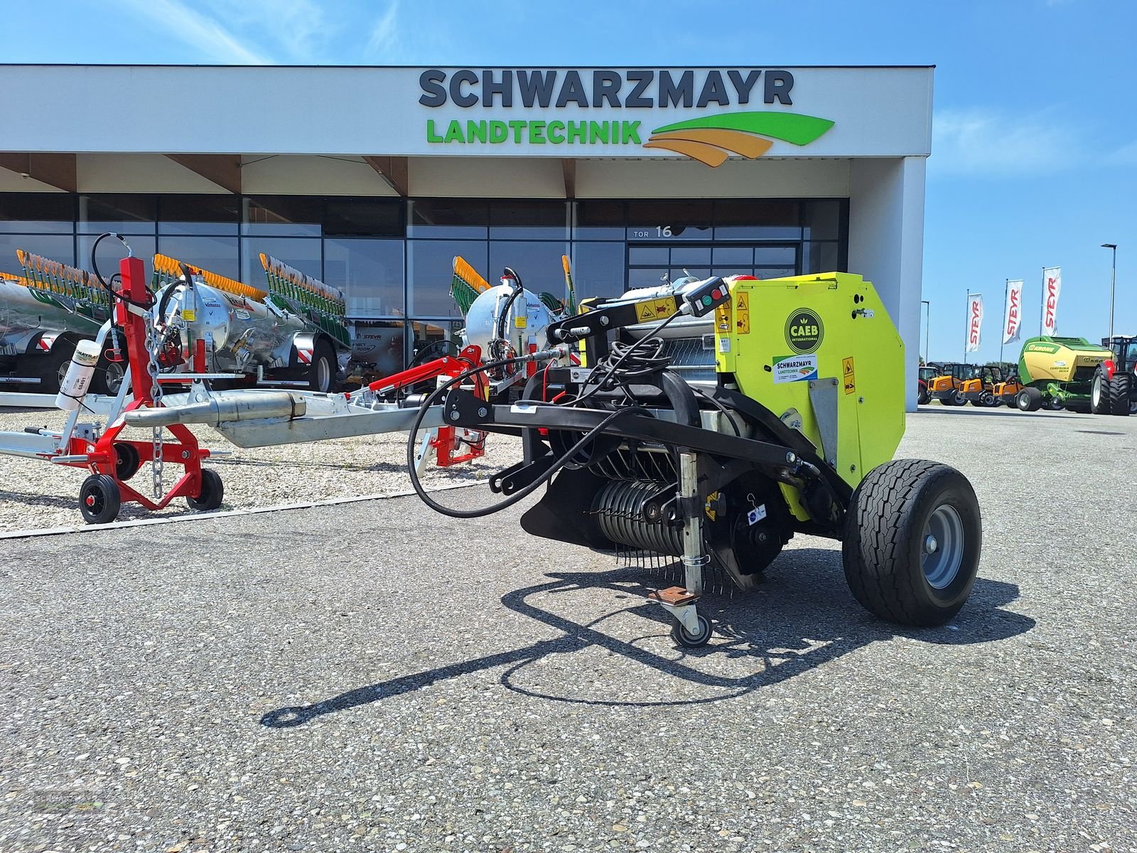 Rundballenpresse типа Sonstige Caeb Mountainpress 550 TPD, Gebrauchtmaschine в Gampern (Фотография 1)