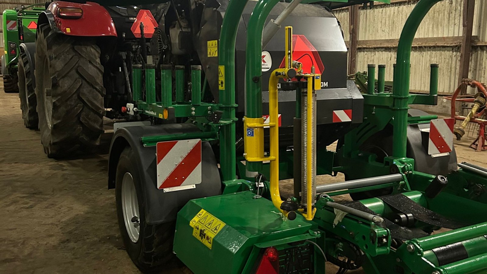 Rundballenpresse Türe ait Sonstige Knoll MidiFix, Gebrauchtmaschine içinde Hadsund (resim 3)